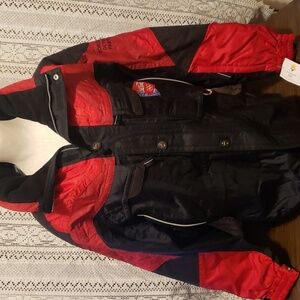 Coca Cola Coat Jacket 2002 Salt Lake City Winter Olympics Official Red